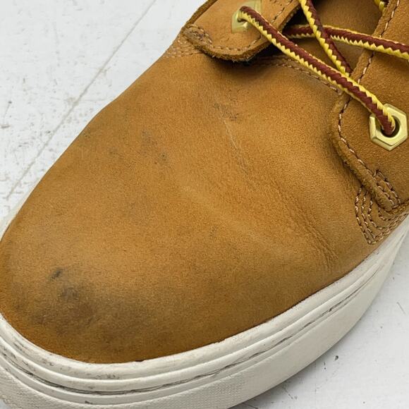 Timberland Women's Londyn Warm Lined Combat Boot Wheat Nubuck Us Size 7.5 - Picture 14 of 16